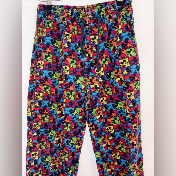 Disney Parks Mickey Mouse Photoreels Multicolor Drawstring Lounge Pajama Pants - Picture 4 of 12